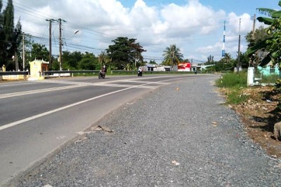 Một trong những điểm đen TNGT ở Bạc Liêu đã được khắc phục