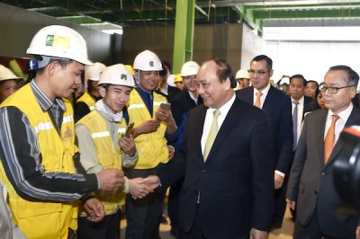 Đây là lần thứ 3 Thủ tướng Chính phủ Nguyễn Xuân Phúc thăm KCNC Hoà Lạc.