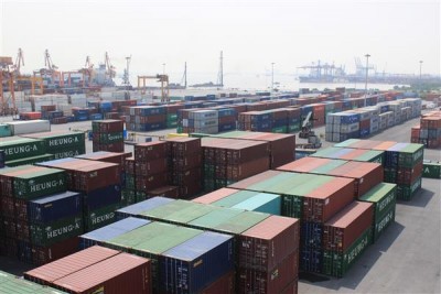 Loại trừ yếu tố giá, kim ngạch hàng hóa xuất khẩu 9 tháng tăng 14,2% so với cùng kỳ năm 2017. Ảnh: T.Bình.