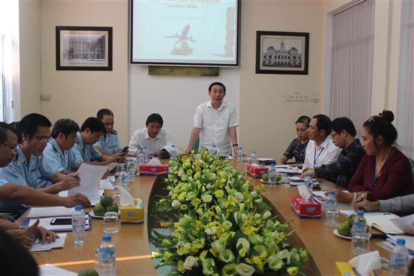 Phó Tổng cục trưởng Hoàng Việt Cường phát biểu tại buổi làm việc với TCS. Ảnh: Thu Hòa