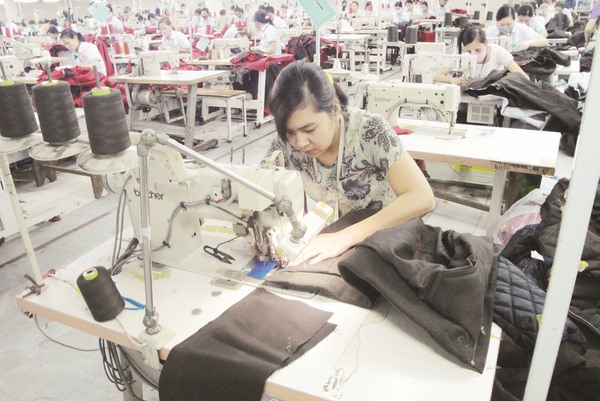 Dệt may là một trong những ngành hàng được đánh giá sẽ hưởng lợi nhiều nhất từ Hiệp định CPTPP. Ảnh: Nguyễn Thanh.